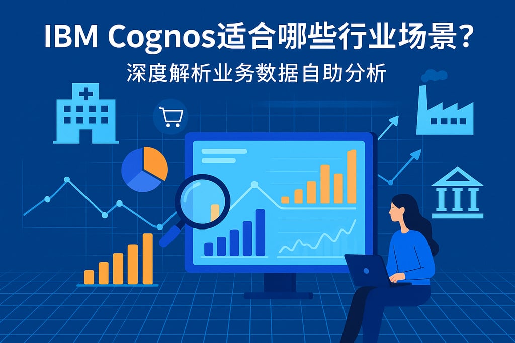 IBM Cognos适合哪些行业场景？深度解析业务数据自助分析